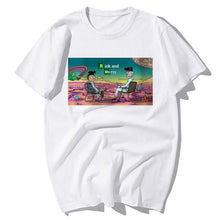 Load image into Gallery viewer, Fashion Rick And Morty T Shirt Men Vacation On Alien Planet Print Tshirts Mens Casual 100% Cotton Short Sleeve Tshirt Tops Tees
