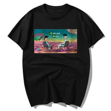 Load image into Gallery viewer, Fashion Rick And Morty T Shirt Men Vacation On Alien Planet Print Tshirts Mens Casual 100% Cotton Short Sleeve Tshirt Tops Tees
