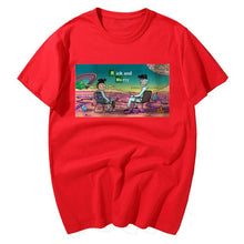 Load image into Gallery viewer, Fashion Rick And Morty T Shirt Men Vacation On Alien Planet Print Tshirts Mens Casual 100% Cotton Short Sleeve Tshirt Tops Tees
