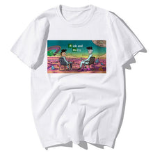 Load image into Gallery viewer, Fashion Rick And Morty T Shirt Men Vacation On Alien Planet Print Tshirts Mens Casual 100% Cotton Short Sleeve Tshirt Tops Tees
