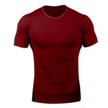 Load image into Gallery viewer, ALPHA 2018 New Brand clothing Tight t-shirt mens fitness t-shirt homme t shirt men fitness Summer tops
