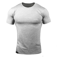 Load image into Gallery viewer, ALPHA 2018 New Brand clothing Tight t-shirt mens fitness t-shirt homme t shirt men fitness Summer tops
