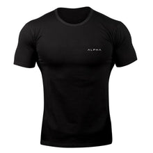 Load image into Gallery viewer, ALPHA 2018 New Brand clothing Tight t-shirt mens fitness t-shirt homme t shirt men fitness Summer tops

