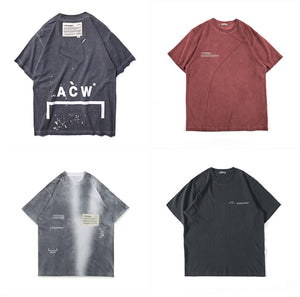 ACW Men Women Casual Tie dye A-COLD-WALL ACW T Shirt Big Tag ACW T-Shirts A COLD WALL Top Tees