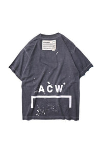 ACW Men Women Casual Tie dye A-COLD-WALL ACW T Shirt Big Tag ACW T-Shirts A COLD WALL Top Tees